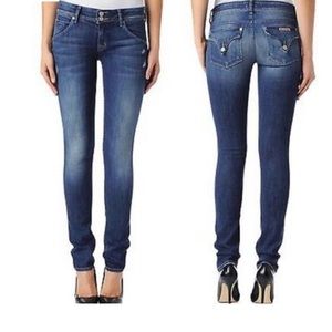 NWOT Hudson Collin Flap Skinny Jeans in Grip